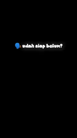 JJ udah siap belum 