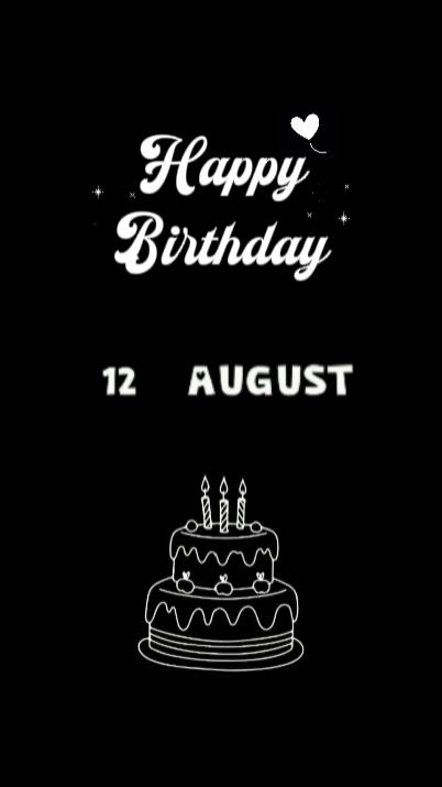 12 ULANG TAHUN AGUSTUS