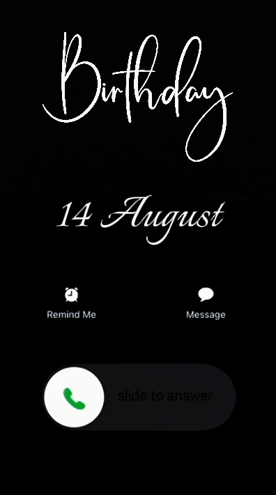MY BIRTHDAY 14 AUG