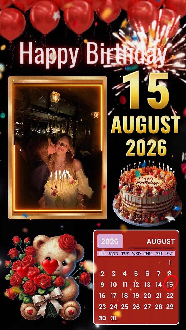 HBD 15 août 2026
