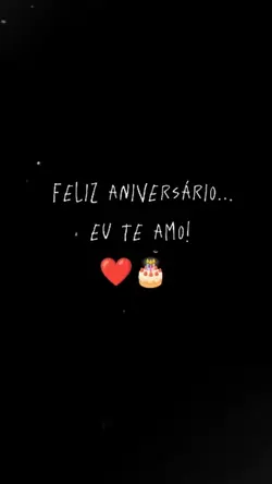 feliz aniversario 