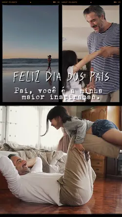 Feliz dia dos pais 