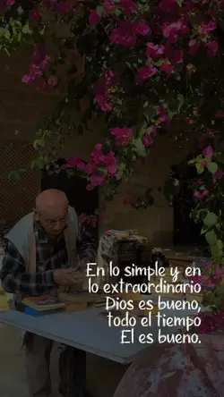 Dios es bueno