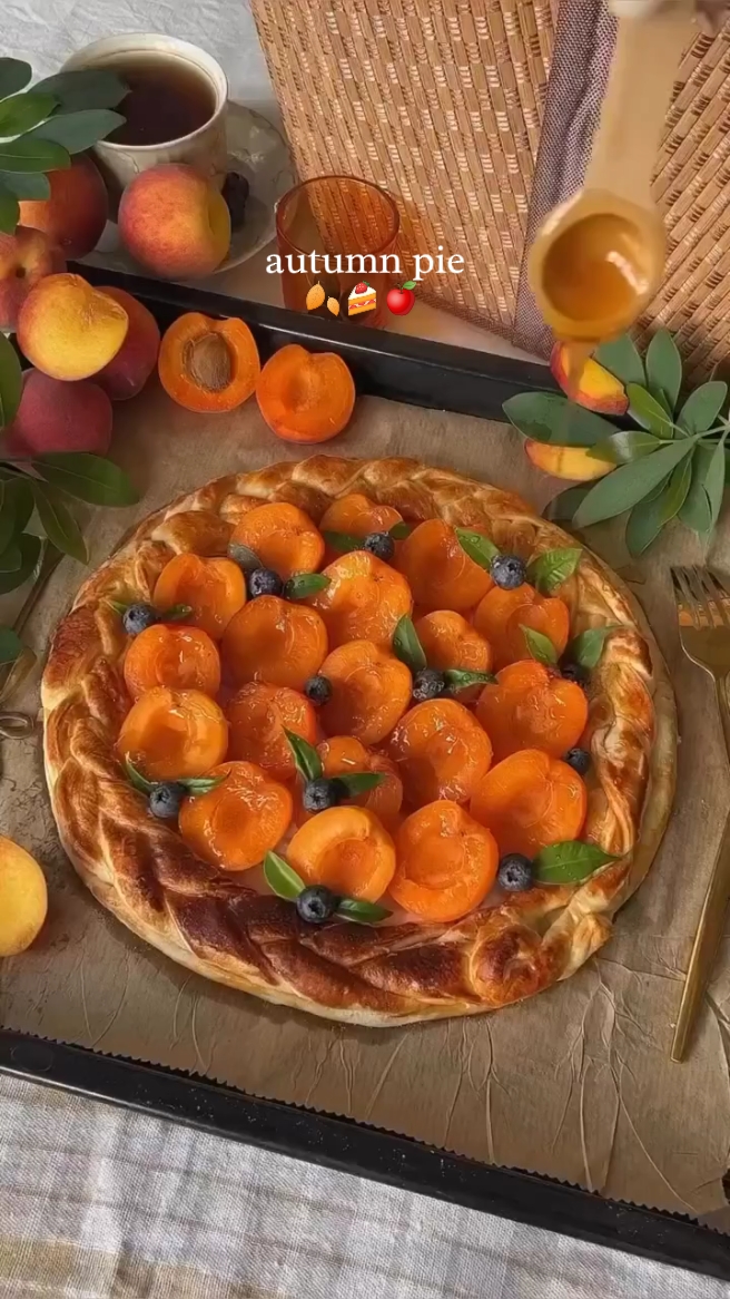 Pastel de calabaza de otoño