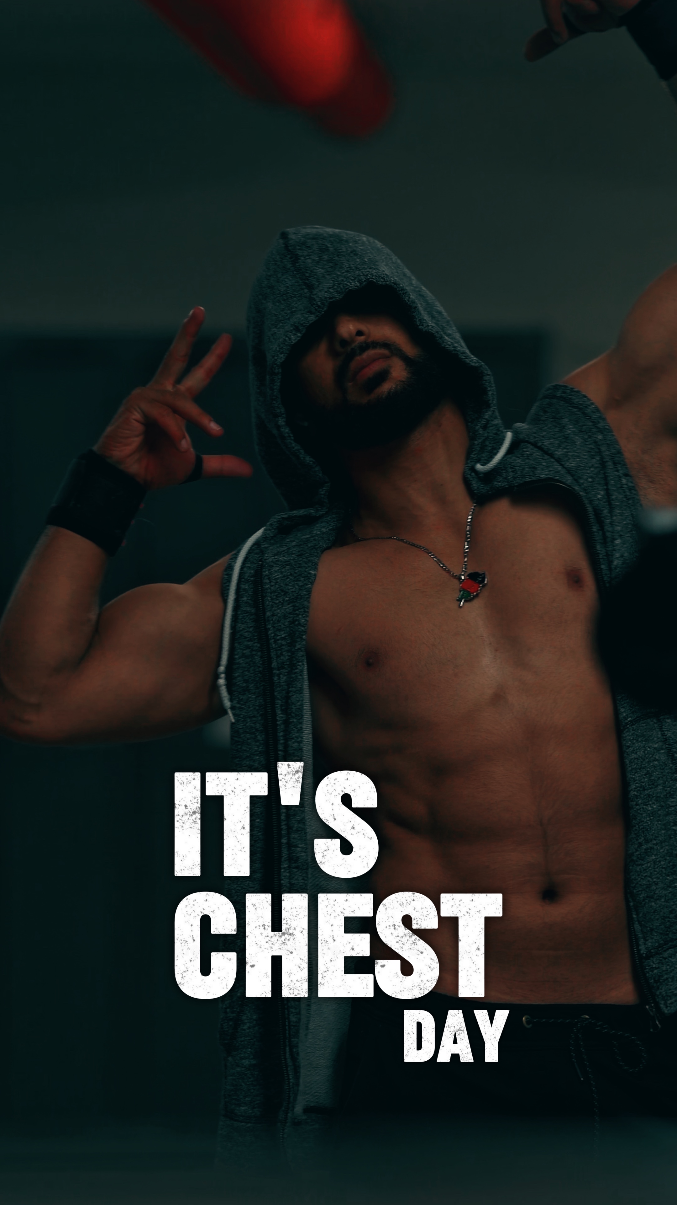 C'est la gym du jour de la poitrine