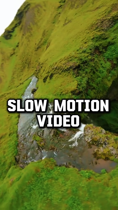 Slow motion video 