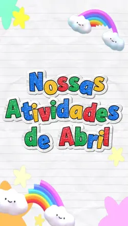 Atividades de abril 
