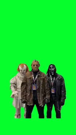pennywise and friend