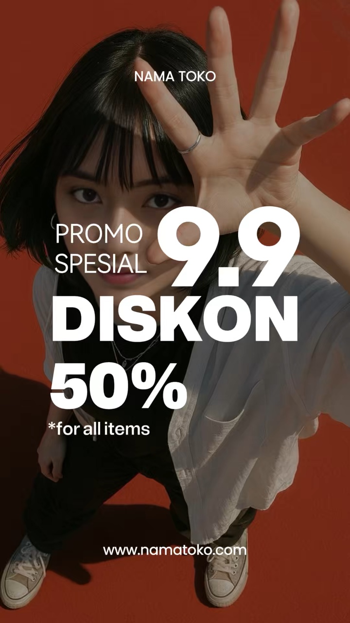 promo : sale 9.9