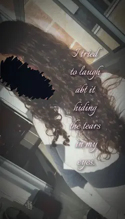 Hiding tears