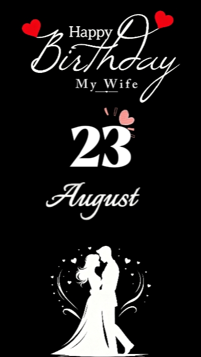ESPOSA DE ANIVERSÁRIO 23 DE AGOSTO