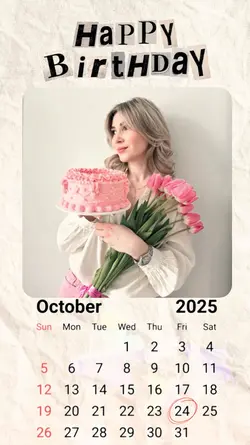 BIRTHDAY 24 OCTOBER