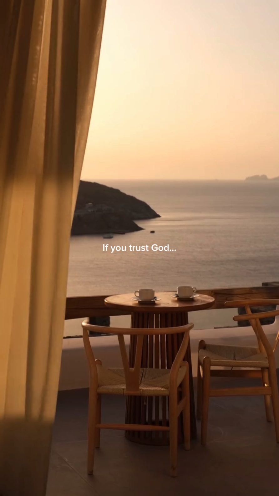 if you trust God