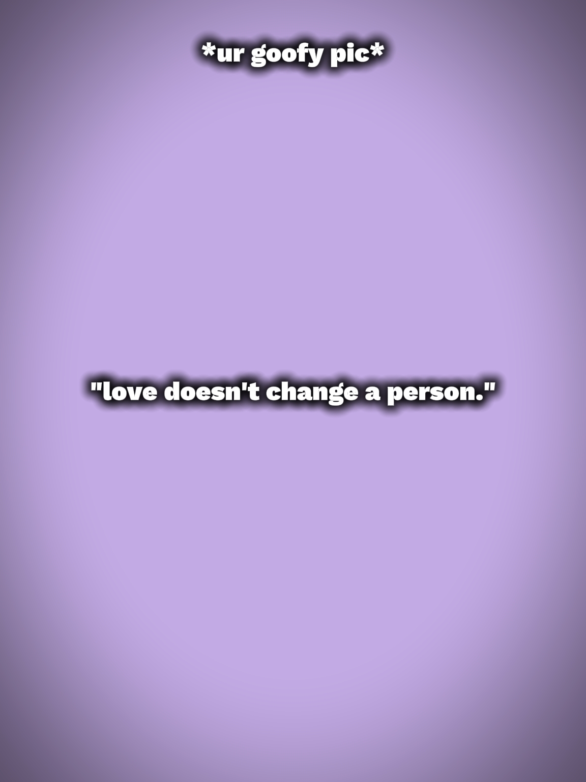 Change a person 