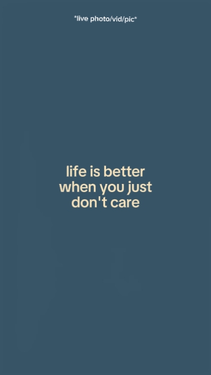 don't care