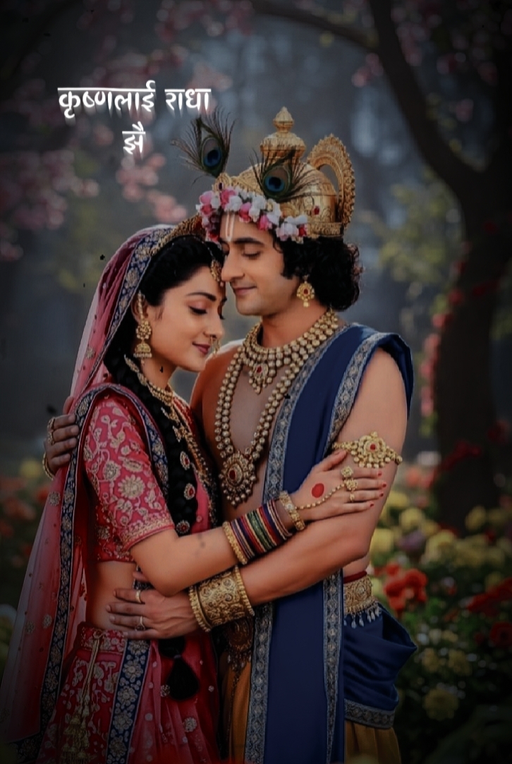 krishna lae radha