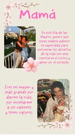 Gracias mamá 