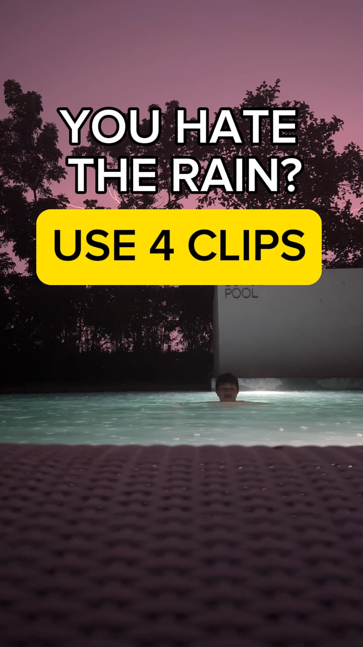 ¿Odias la lluvia?
