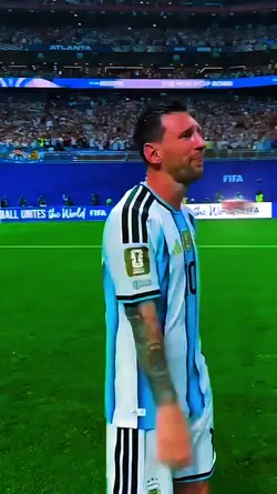 Messi cry