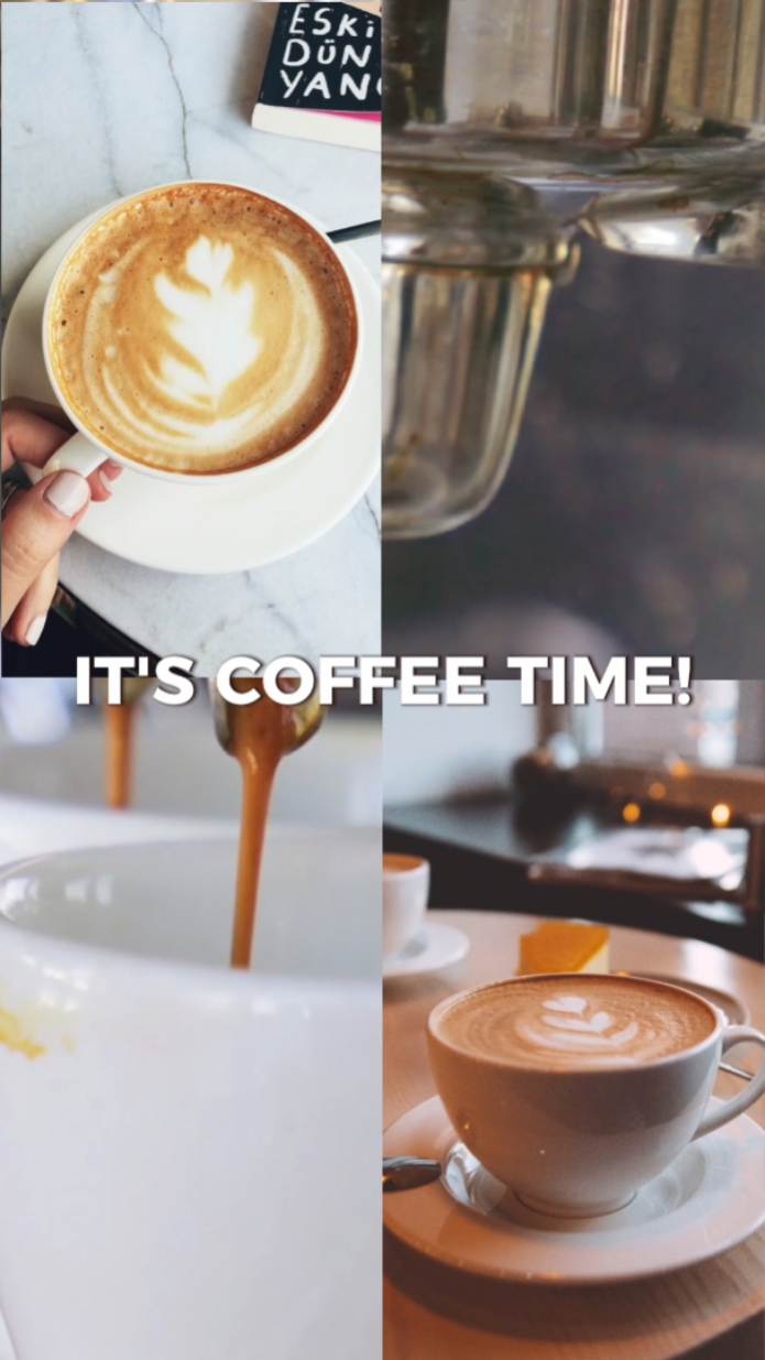 Coffee Shop Product Display TikTok Style