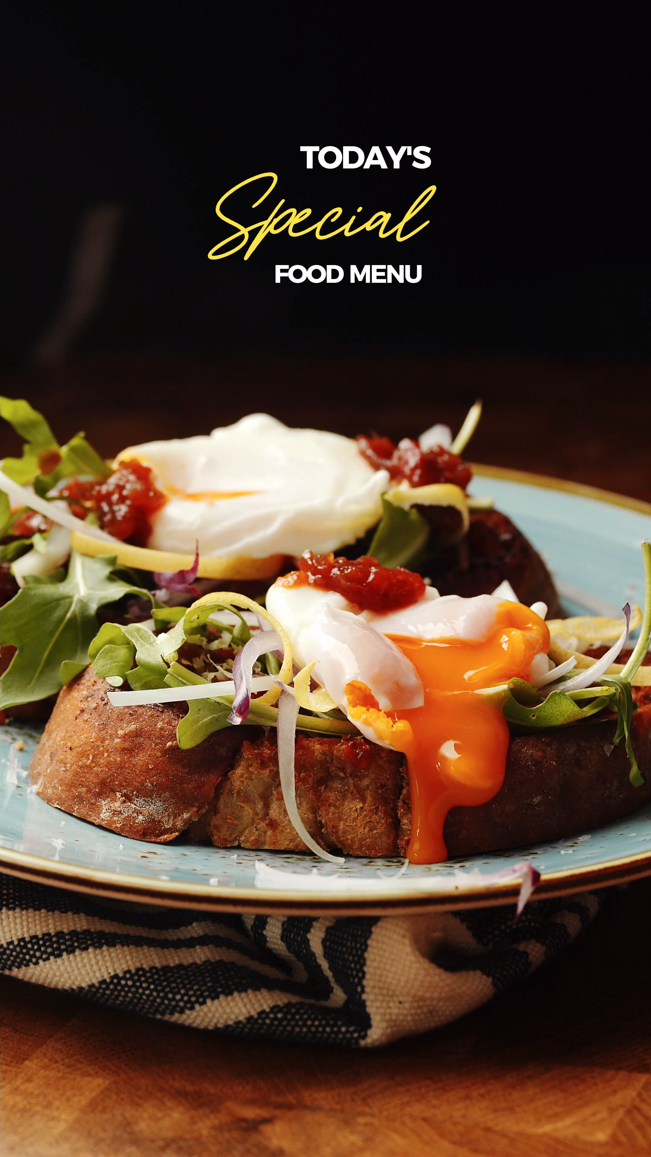 Menú De Comida Especial