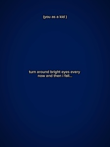turn around bright e