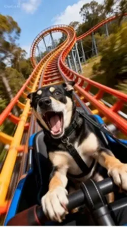 Dog on a roller cost