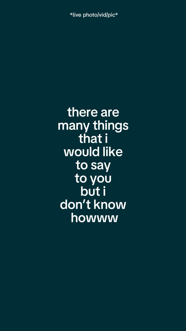 therearemanythingsth