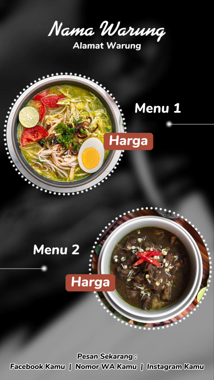 Menü Makanan