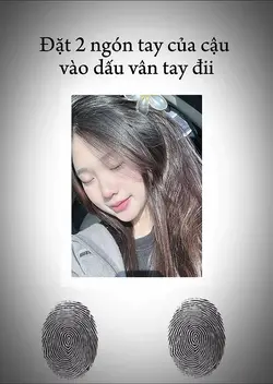 Đặt 2 ngón tay của c