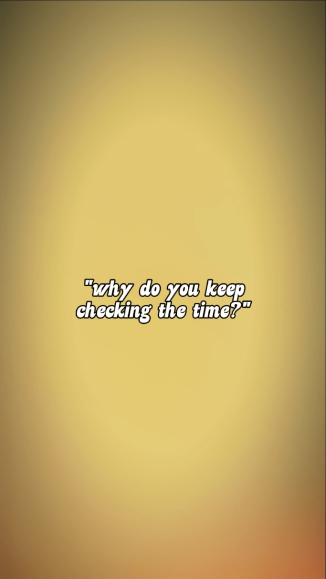 checking time