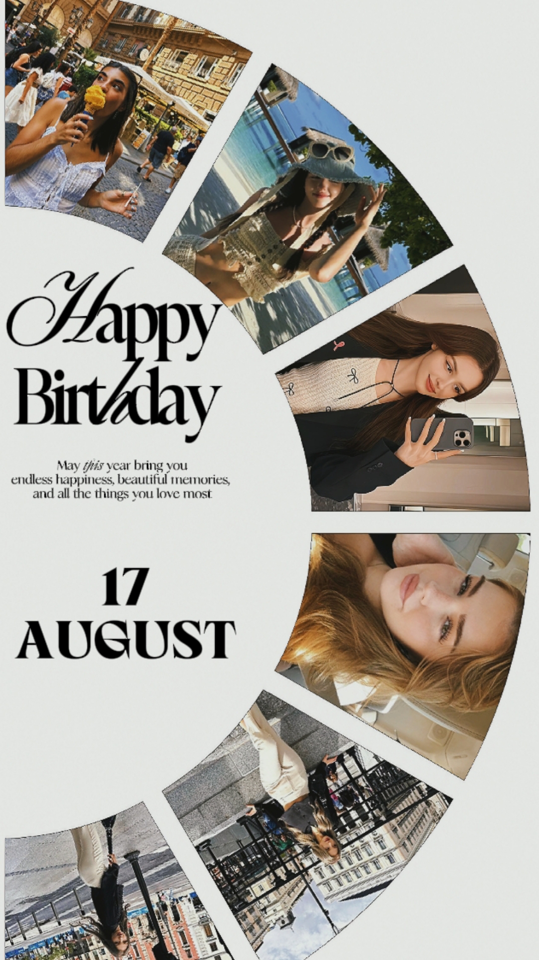 BIRTHDAY 17 AUGUST