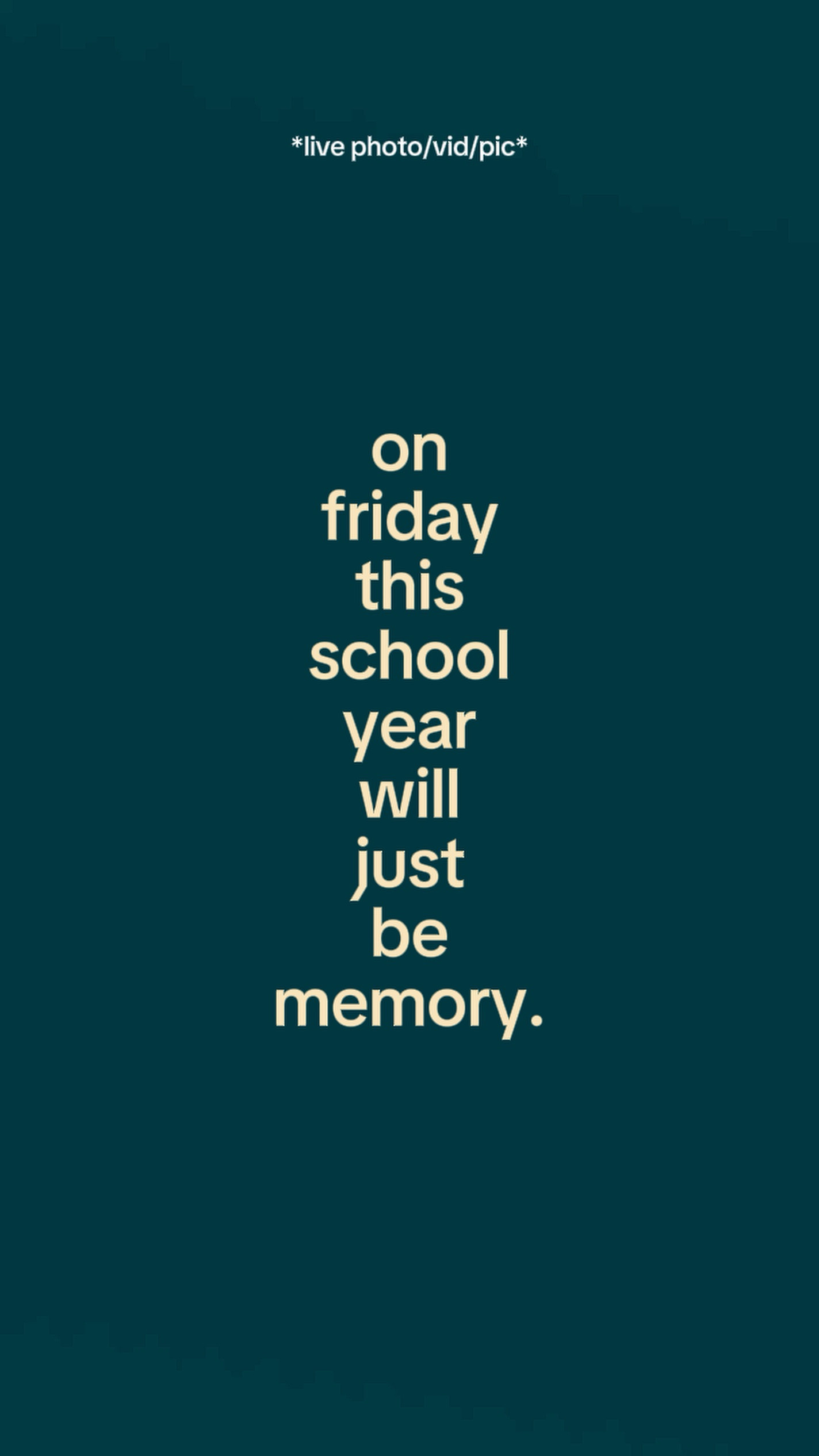 Onfridaythisschoolye