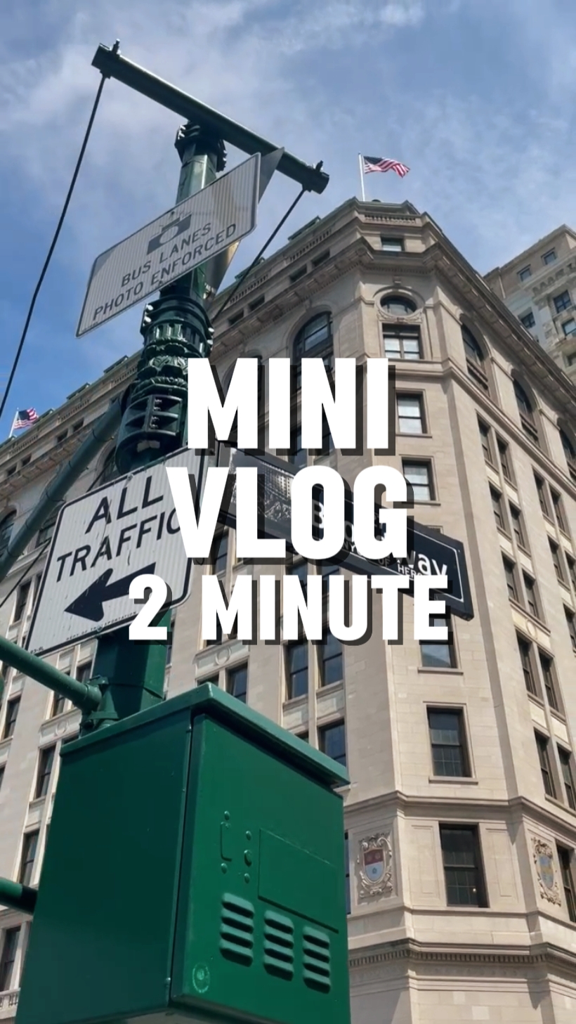 Vlog de 2 minutes 