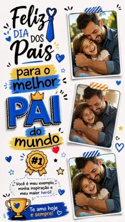Feliz dia dos pais
