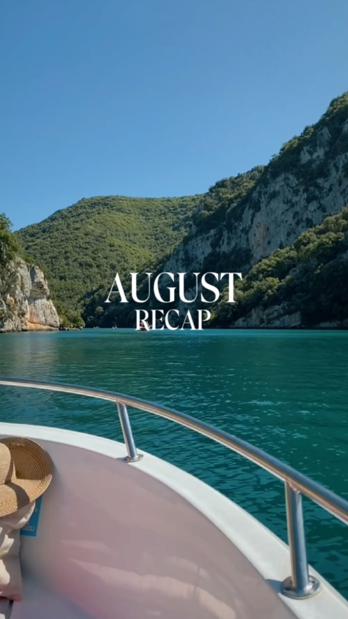 AUGUST RECAP