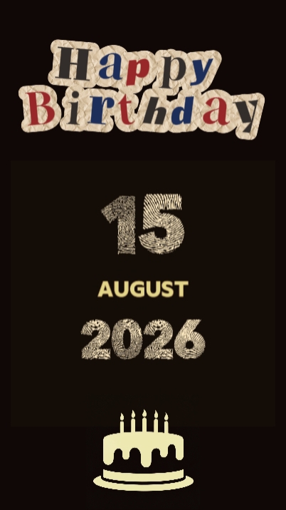 Happy Birthday 15