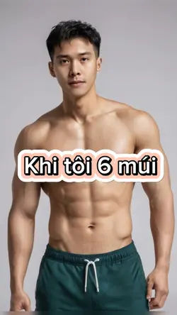 Khi tôi 6 múi.