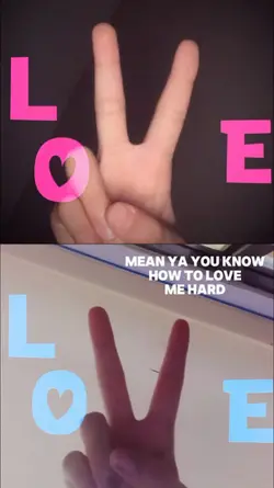 Tangan Love Bucin