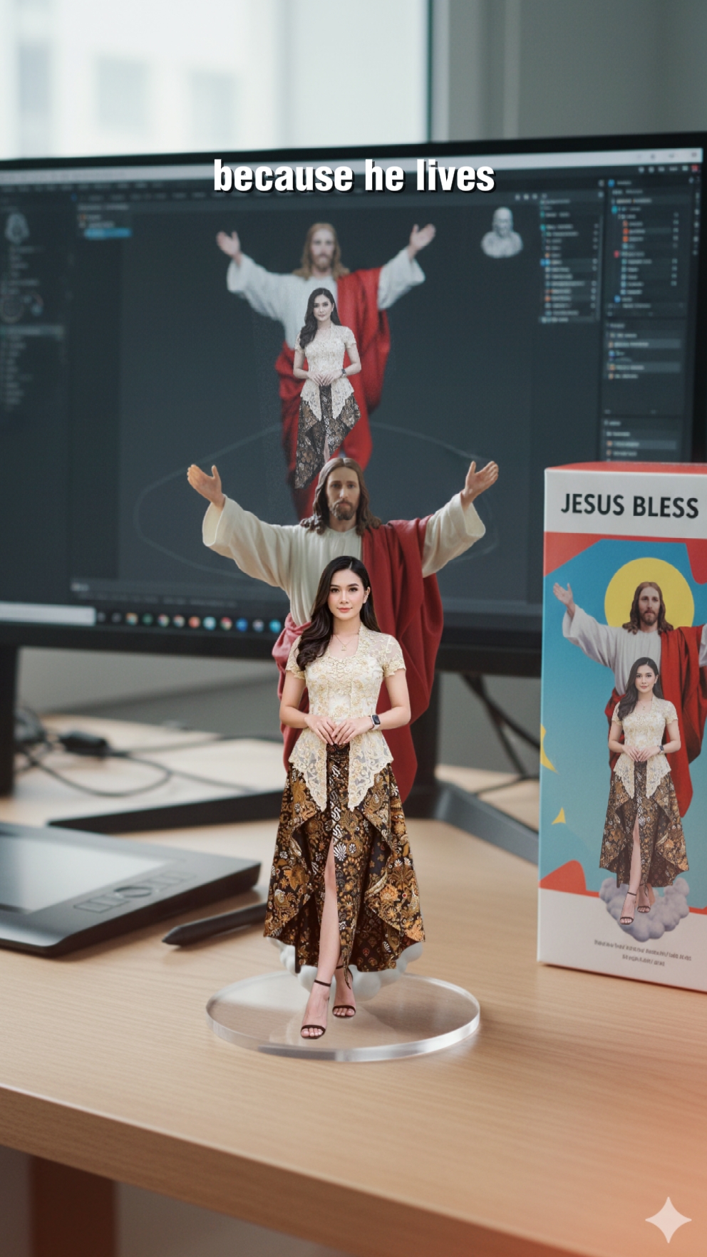 Figura Con Jesús