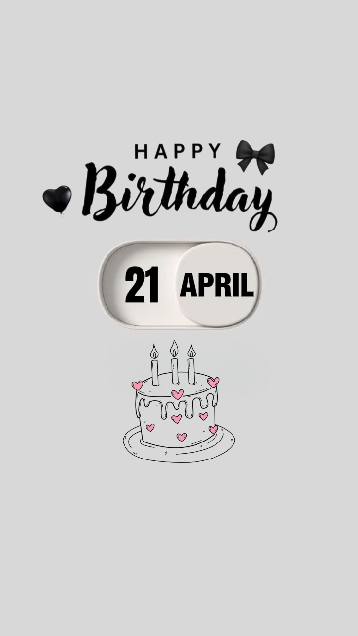 CUMPLEAÑOS 21 DE ABRIL 