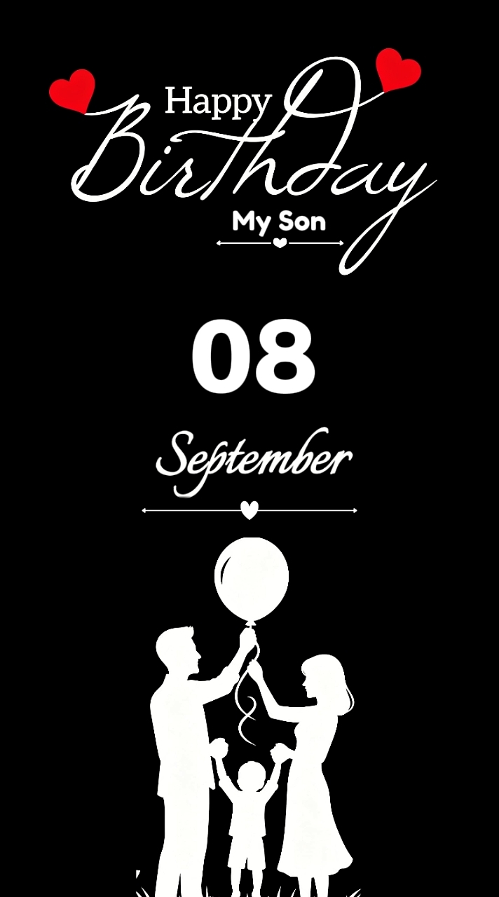 Birthday Son 08 sept