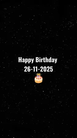 HBD 26 NOVEMBER 