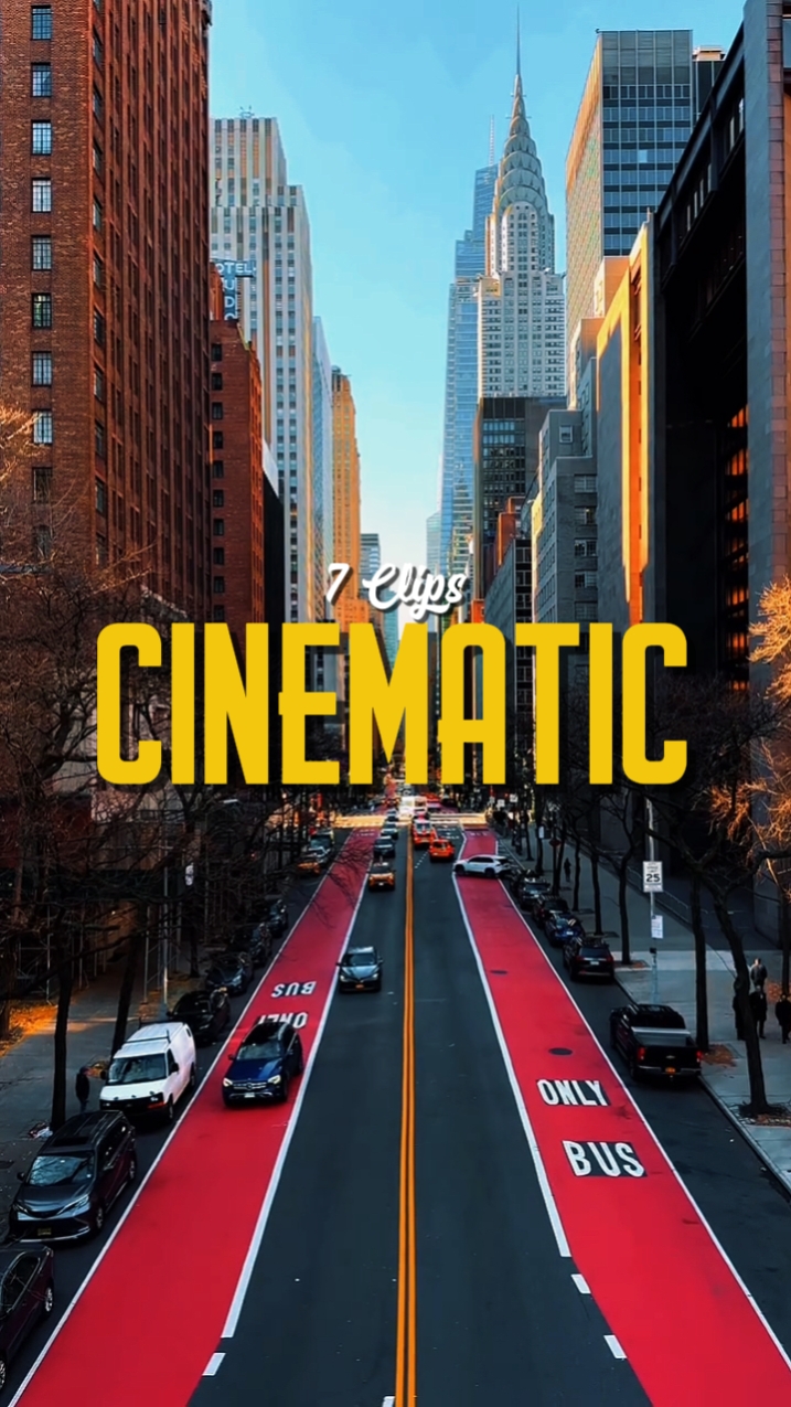 7 CLIPES CINEMÁTICOS