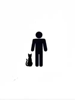 with your cat