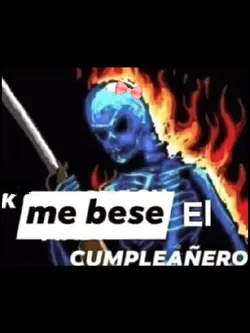 bese el cumpleañero 