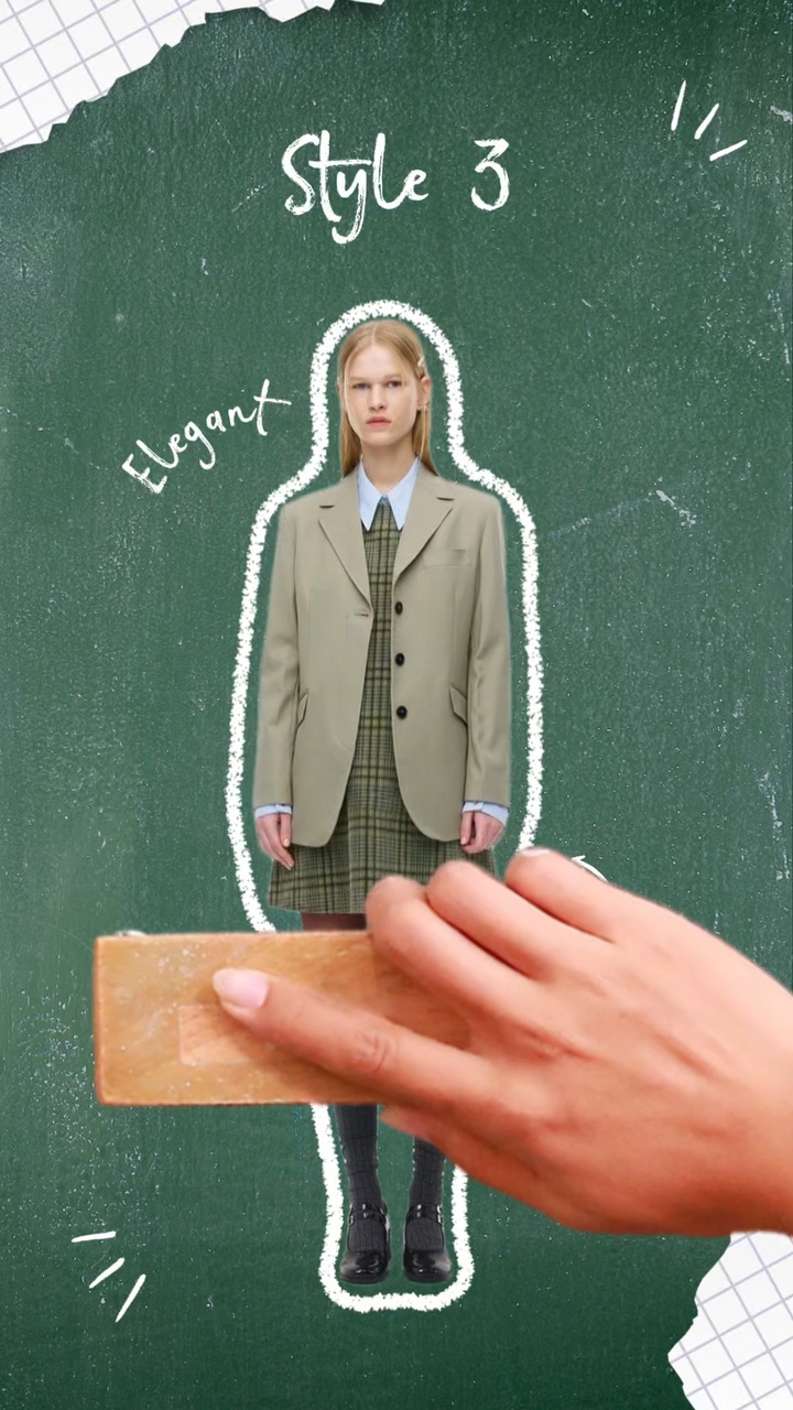 School Fashion Ads