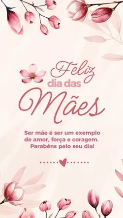 Homenagem mãe