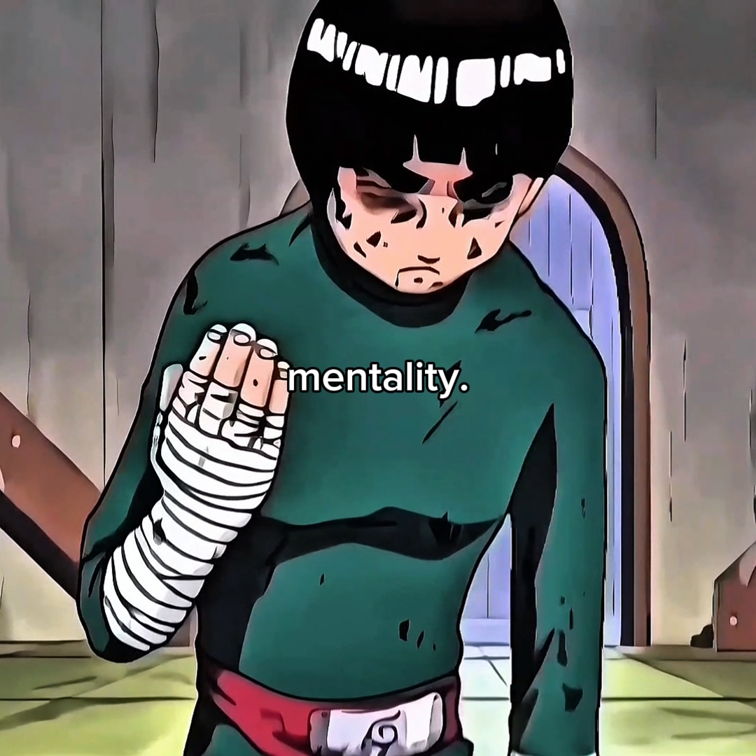 Mentalidad Rock Lee
