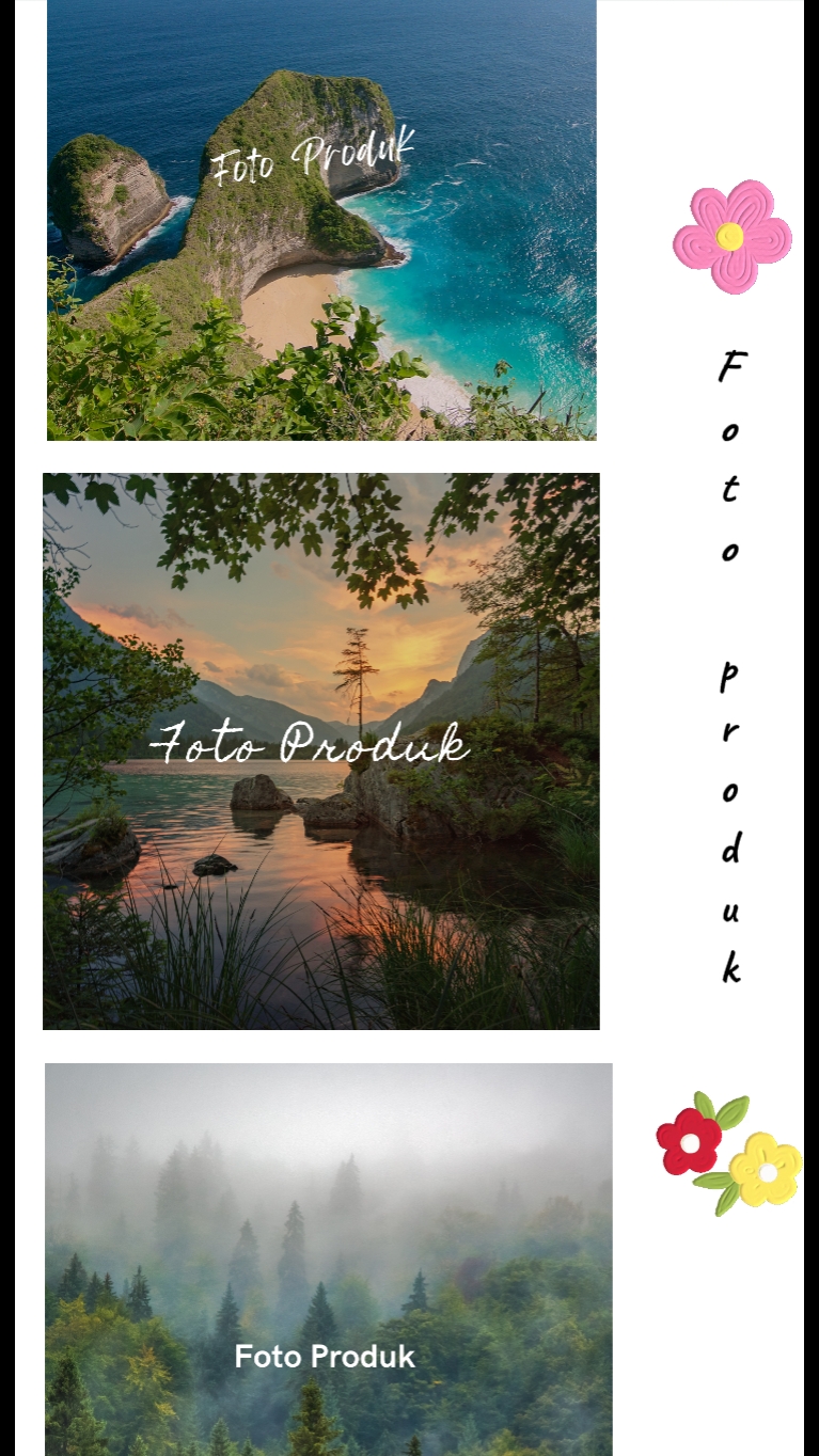 8 foto produk